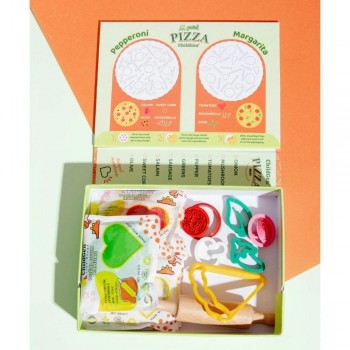 1PLASTILINA  NATURAL PREMIUM SET - PIZZA