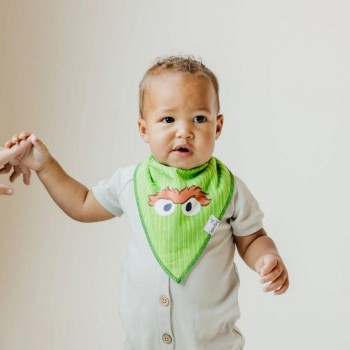 SESAMO BIB Bandana Bib Set 4 - Baberos