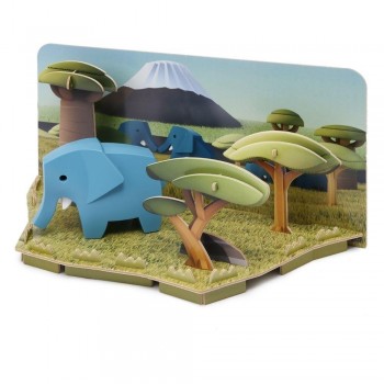 DIORAMA SET ELEPHANT