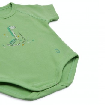 Set 2 Body PINE/BRONTOSAURUS 0-36m 4 SEASON