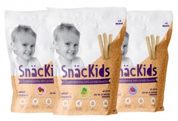 Pack Promocional Snäckids: Expositor + 60 bolsas surtidas