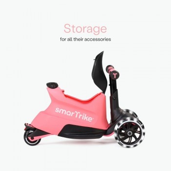 1PATINETE SMARTRIKE XTEND SCOOTER-RIDE ON SALMÓN