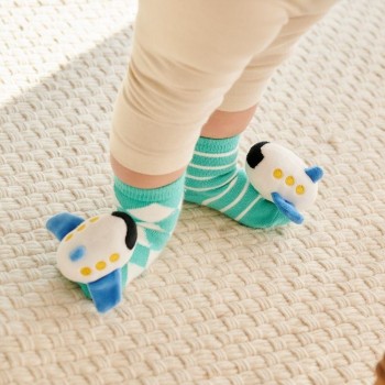 CALCETINES ESTIMULACIÓN BEBÉ ATTISOCKS AIRPLANE