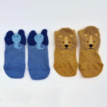 CALCETINES ELEPHANT+LION Foot Shaped Socks (2 ud.)