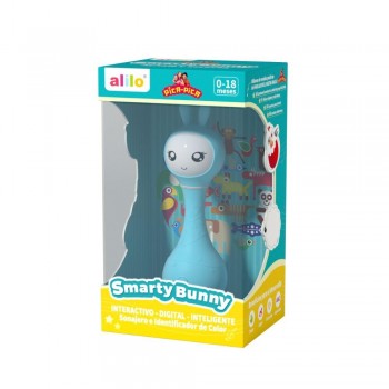 SMARTY BUNNY BLUE Sonajero interactivo - CASTELLANO