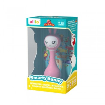 SMARTY BUNNY PINK Sonajero interactivo - CASTELLANO
