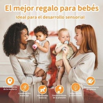 SMARTY BUNNY PINK Sonajero interactivo CASTELLANO