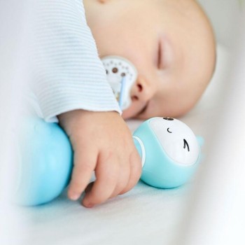 SMARTY BUNNY BLUE INTERACTIVE RATTLE - ENGLISH