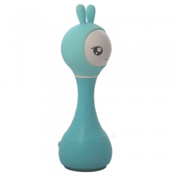 SMARTY BUNNY BLUE INTERACTIVE RATTLE - ENGLISH