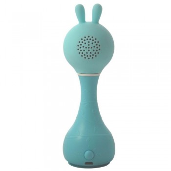 SMARTY BUNNY BLUE INTERACTIVE RATTLE - ENGLISH