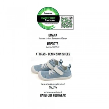 ZAPATILLAS DENIM SKIN SHOES DEEP BLUE