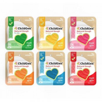 PACK 6 BOLSAS PLASTILINA NATURAL (125gr)