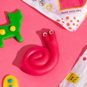 PLASTILINA NATURAL ECOPACK(6 bolsitas)