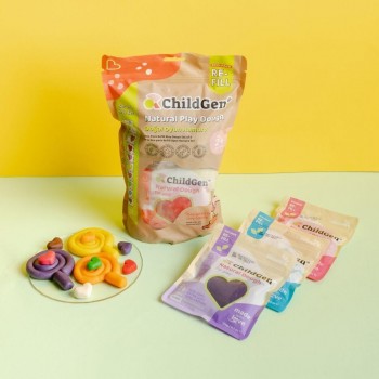 PACK 9 BOLSAS PLASTILINA NATURAL (125gr)