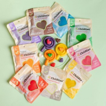 PACK 9 BOLSAS PLASTILINA NATURAL (125gr)