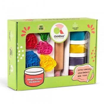 SET UNICORNIO PLASTILINA NATURAL + Accesorios