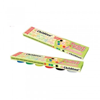 PINTURA DE DEDOS ORGÁNICA  MINI (6 x 20 ml.)
