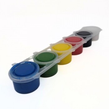 PINTURA DE DEDOS ORGÁNICA  MINI (6 x 20 ml.)