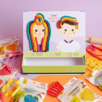 PREMIUM SET BOX PLASTILINA NATURAL- PIZZA - DRESS UP