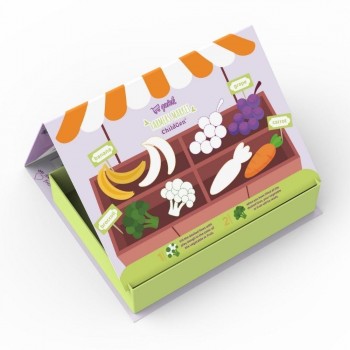 PREMIUM SET BOX PLASTILINA NATURAL- SUPERMARKET