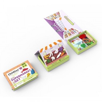 PREMIUM SET BOX PLASTILINA NATURAL- SUPERMARKET