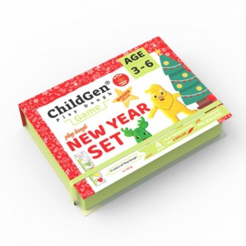 PREMIUM SET BOX PLASTILINA NATURAL - NEW YEAR