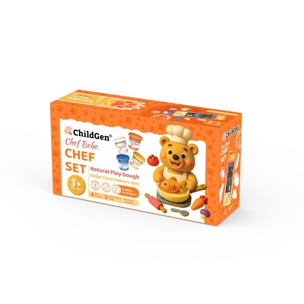 -PLASTILINA NATURAL - PAW PALS - CHEF SET
