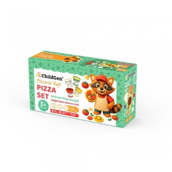 -PLASTILINA NATURAL - PAW PALS - PIZZA SET
