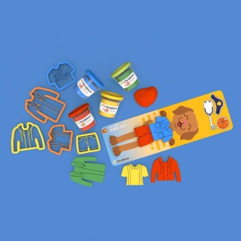-PLASTILINA NATURAL - PAW PALS - JOBS SET