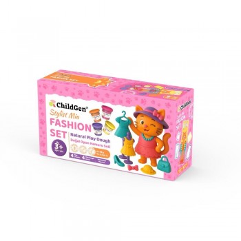 -PLASTILINA NATURAL - PAW PALS - FASHION SET