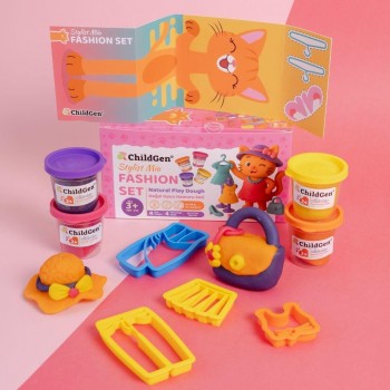 -PLASTILINA NATURAL - PAW PALS - FASHION SET