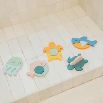 OCEANA Foam Bath Play Set - Juego de baño de espuma