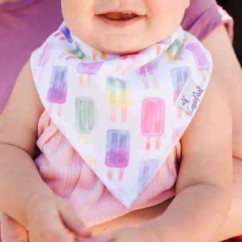 SUMMER Bandana Bib Set 4 - Baberos