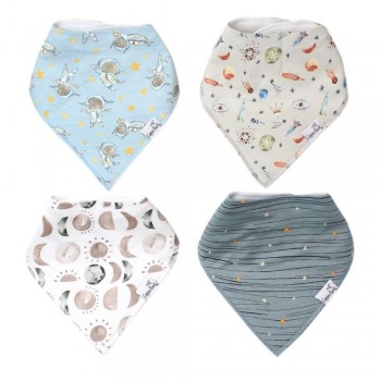 NEIL Bandana Bib Set 4 - Baberos