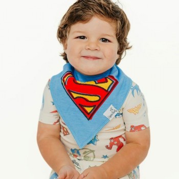 JUSTICE LEAGUE Bandana Bib Set 4 - Baberos