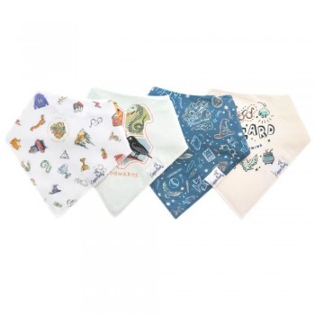 WIZARDING WORLD Bandana Bib Set 4 - Baberos