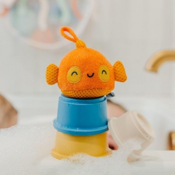 OCEANA Plush Bath Toy Set 4 - Juguetes de baño