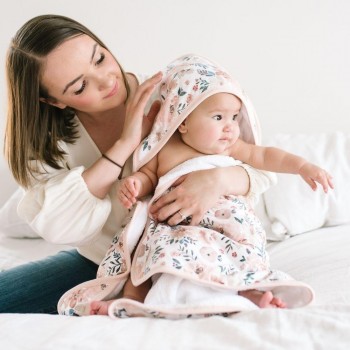 Capa de baño AUTUMN Premium Knit Hooded Towel