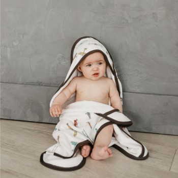 ACE Premium Knit Hooded Towel - Toalla con capucha