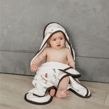 Capa de baño ACE Premium Knit Hooded Towel