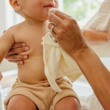 Toallas de bambú 28x28cm DUNE Set 6 Bamboo Washcloth - Beige