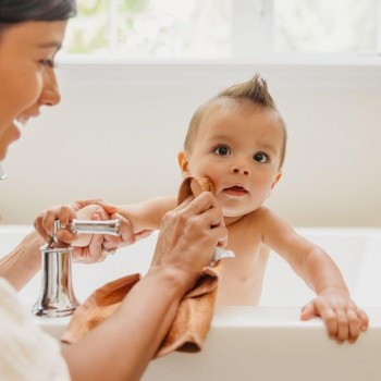 Toallas de bambú 28x28cm DUNE Set 6 Bamboo Washcloth - Beige