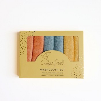 Toallas de bambú 28x28cm PIPER Set 6 Bamboo Washcloth - Surtido