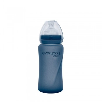 Biberón Cristal 240ml MORADO TERMOSENSIBLE *NUEVO*