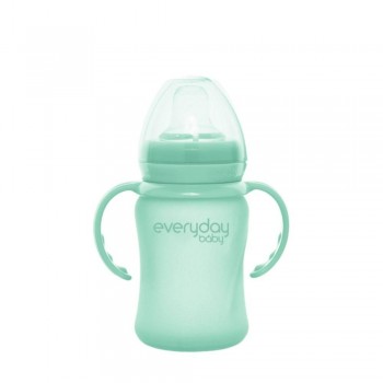 Taza entrenamiento cristal 150ml MENTA *NUEVO*