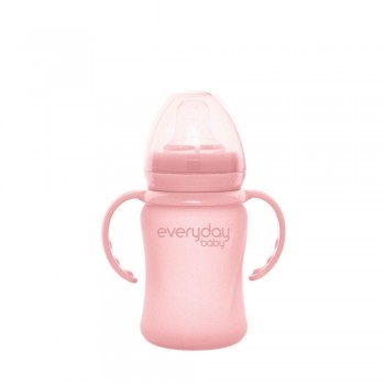 Taza entrenamiento cristal 150ml ROSA CLARO *NUEVO*