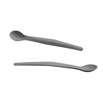 Cuchara silicona (2 ud.) GRIS
