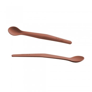 Cuchara silicona (2 ud.) NATURE RED