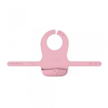 Babero silicona ROSA