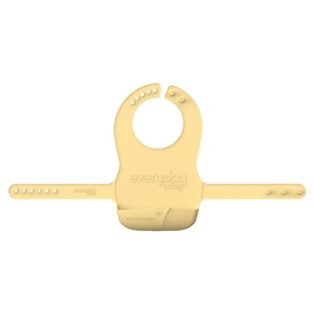 Babero silicona SOFT YELLOW